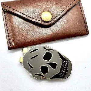 小物 Alexander McQueen Skull Money Clip Alexander McQueen | Accessories | Alexander Mcqueen Mens